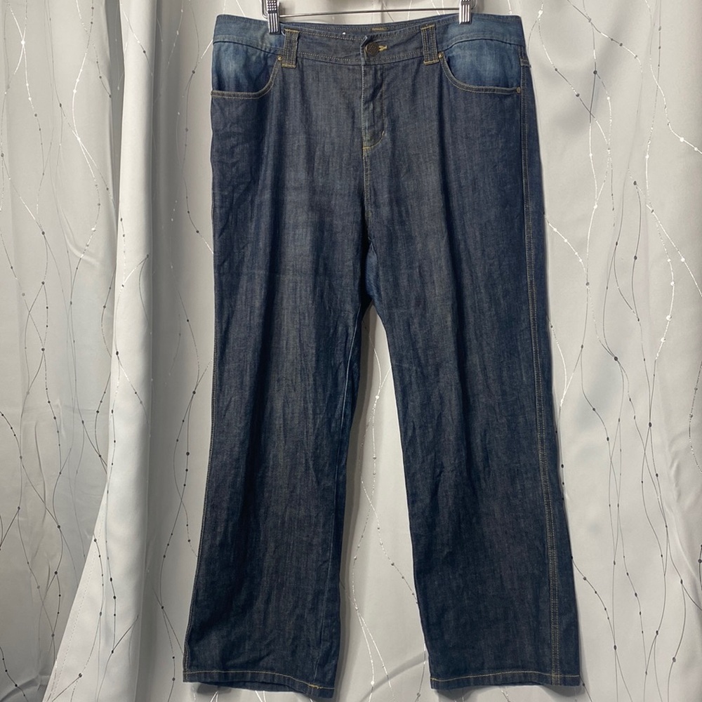 Inc Denim Curvy Fit Straight Leg Size 14W